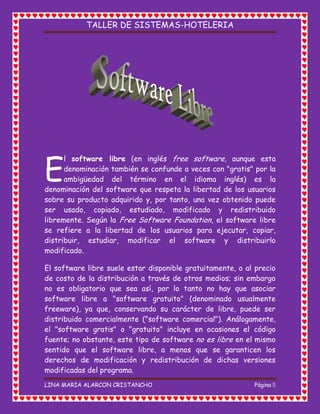 Lina Alarcon - Hoteleria