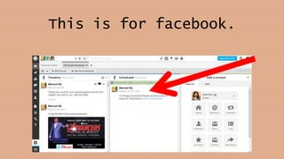 This is for facebook.
 