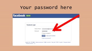 Your password here
 