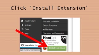 Click ‘Install Extension’
 