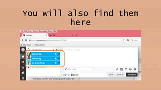 You will also find them
here
 