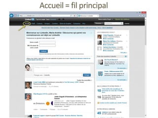 Accueil = fil principal
 