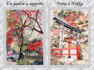 Un-jardin-a-sapporo   Porte à Nikko   