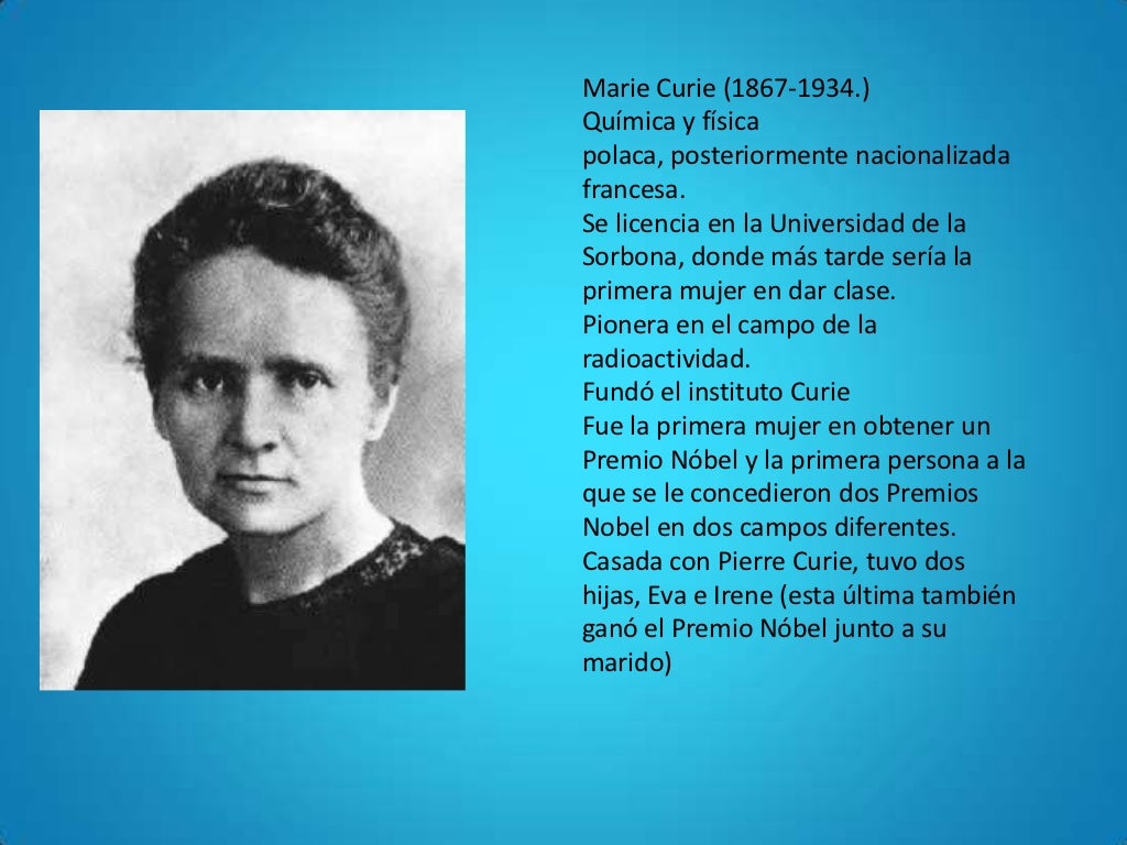 Marie Curie