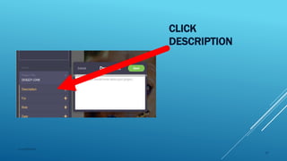 CLICK
DESCRIPTION
2015mftpulido
30
 