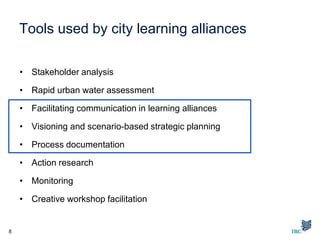 Water cooperation in cities