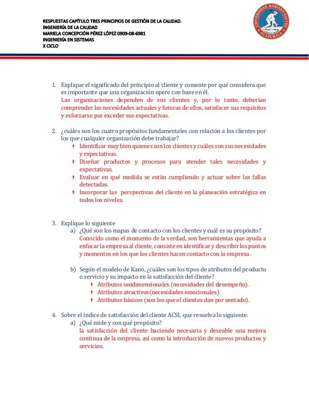 Capitulo Tres Preguntas