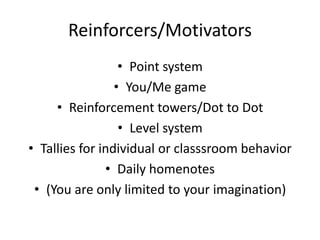 Ideas and Interventions