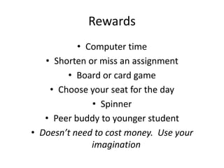 Ideas and Interventions