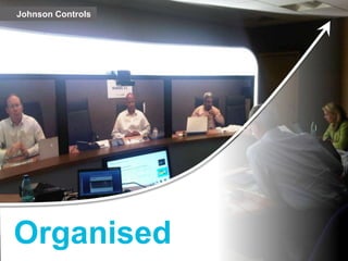 Johnson Controls




Organised
Global WorkPlace Innovation Copyright Johnson Controls 2012 – no reproduction allowed

Workplace Trends 2012
 