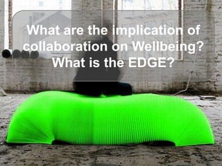 What are the implication of
collaboration on Wellbeing?
     What is the EDGE?
 