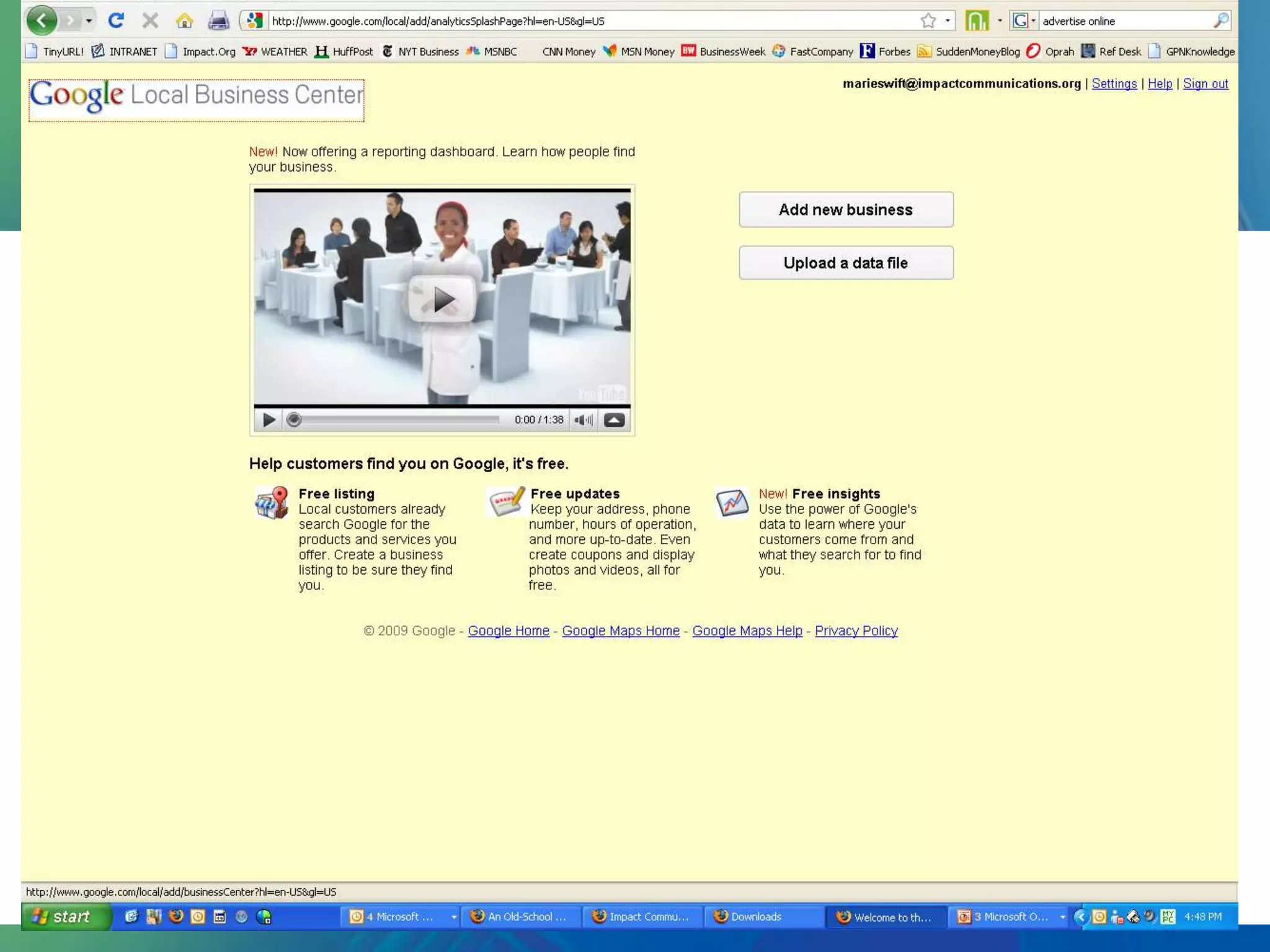 Google Local Directory Listing
 