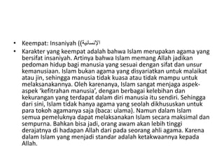 Ma’rifatul islam (bagian ke 3)