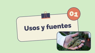 Usos y fuentes
01
 
