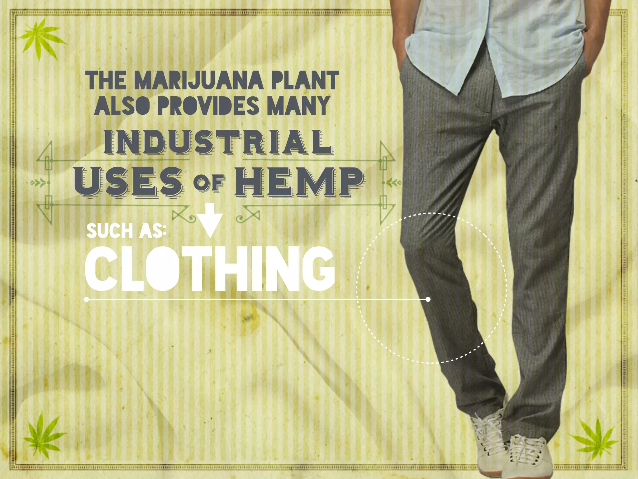 clothing
uses hempof
industrial
the marijuana plant
also provides many
such as:
 