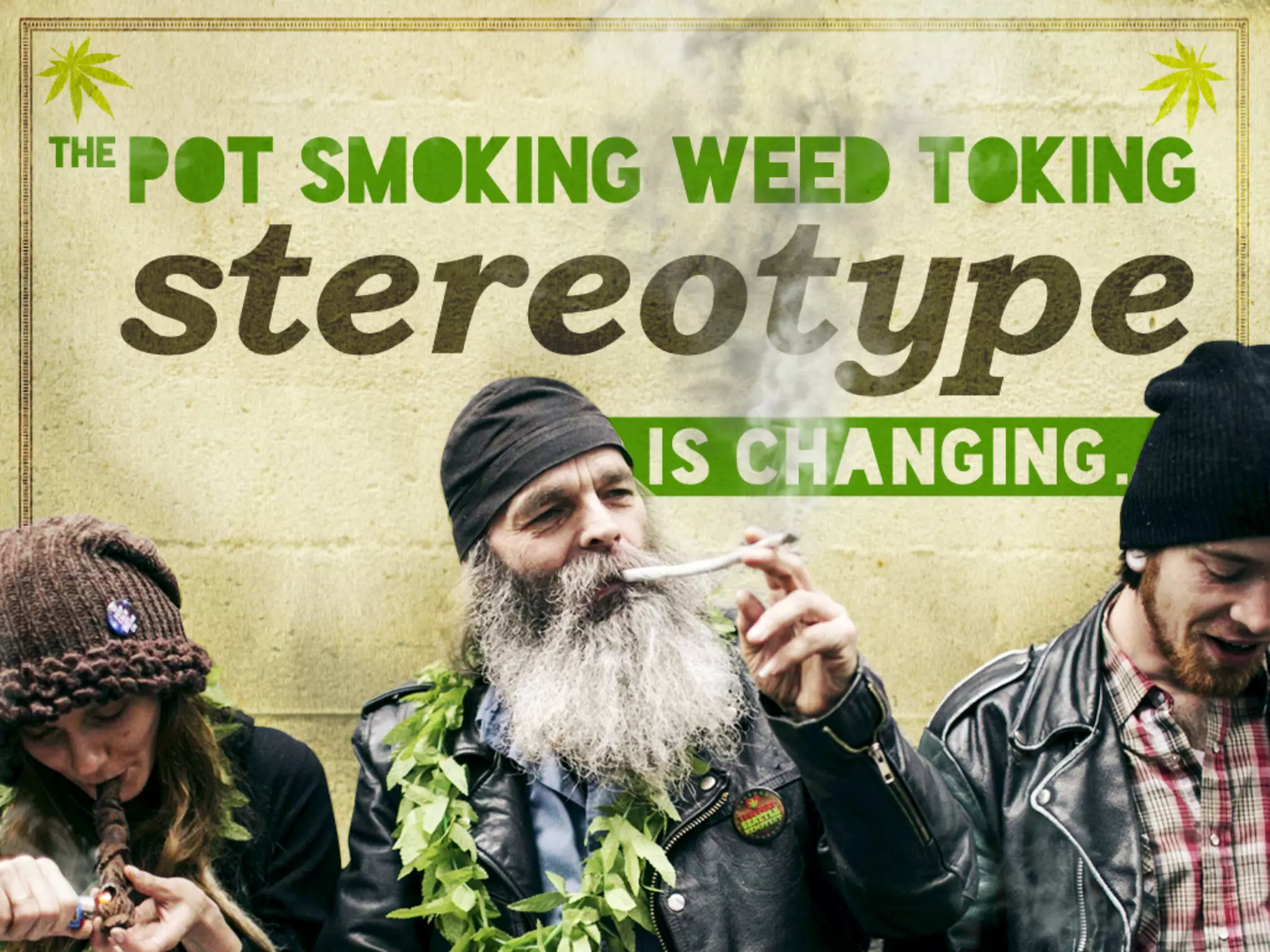 The pot smoking weed toking stereotype is changing.
 