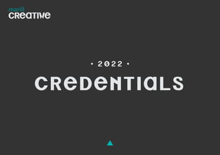 Credentials
2 0 2 2
 