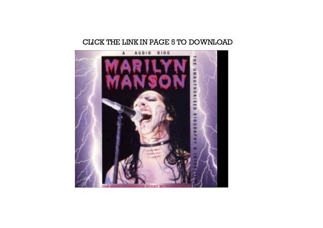 Long Hard Road Out Of Hell – PDF Download marilyn manson book pdf download