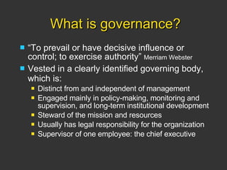Instruments for improvement of Accountability and Governance in NGOs | PPT