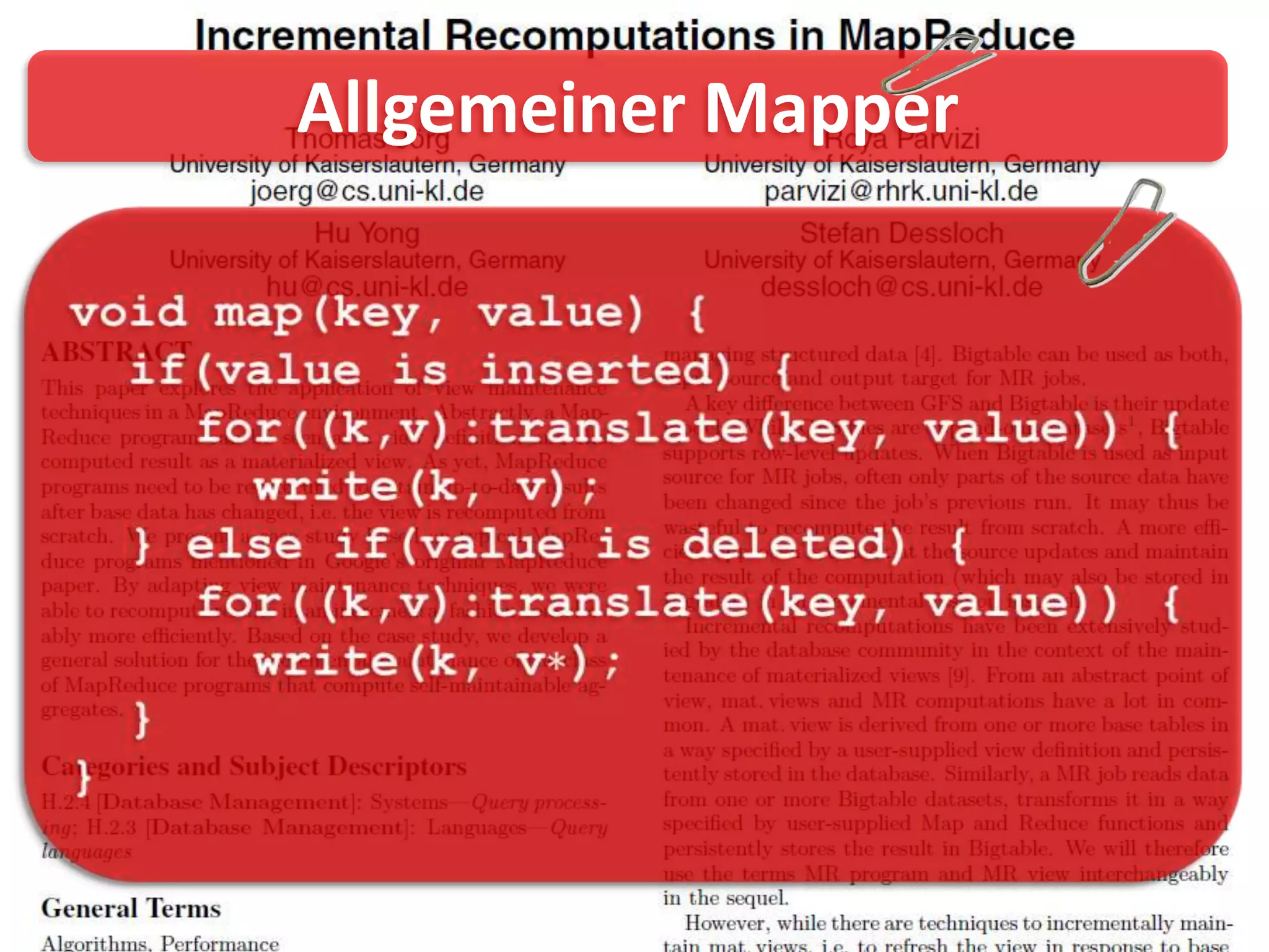 Allgemeiner Mapper
 