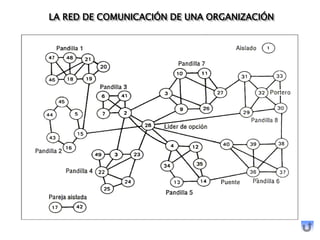LA RED DE COMUNICACIÓN DE UNA ORGANIZACIÓN
 