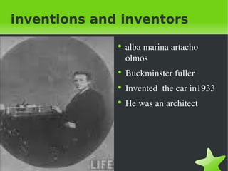inventions and inventors ,[object Object],[object Object],[object Object],[object Object]