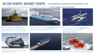[DSC Europe 24] Marina Ivasic Kos - AI in maritime - Autonomous ships ...