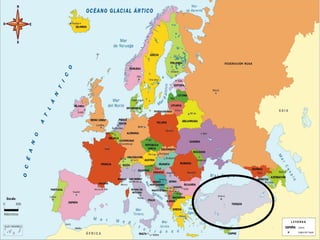 TURQUÍA
• Turquía : ubicado en Asia y Europa que se
extiende por toda la península de Anatolia y
Tracia en la zona de los Balcanes.
• Capital: Ankara
• Moneda: Lira turca
• Presidente: Recep Tayyip Erdoğan
• Población: 74,93 millones (2013)
• Idioma oficial: Idioma turco
 