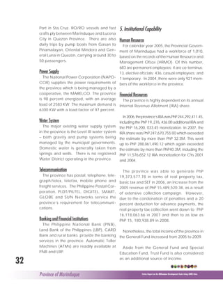 MDGs Provincial Status Report 2010 Philippines Marinduque | PDF
