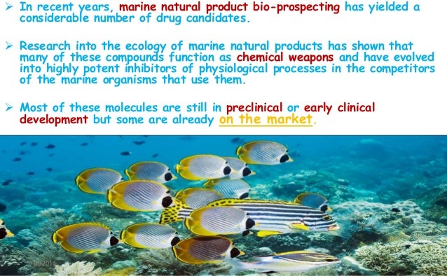 Ecology Of Marine Natural Products Ecology Of Marine Natural Products