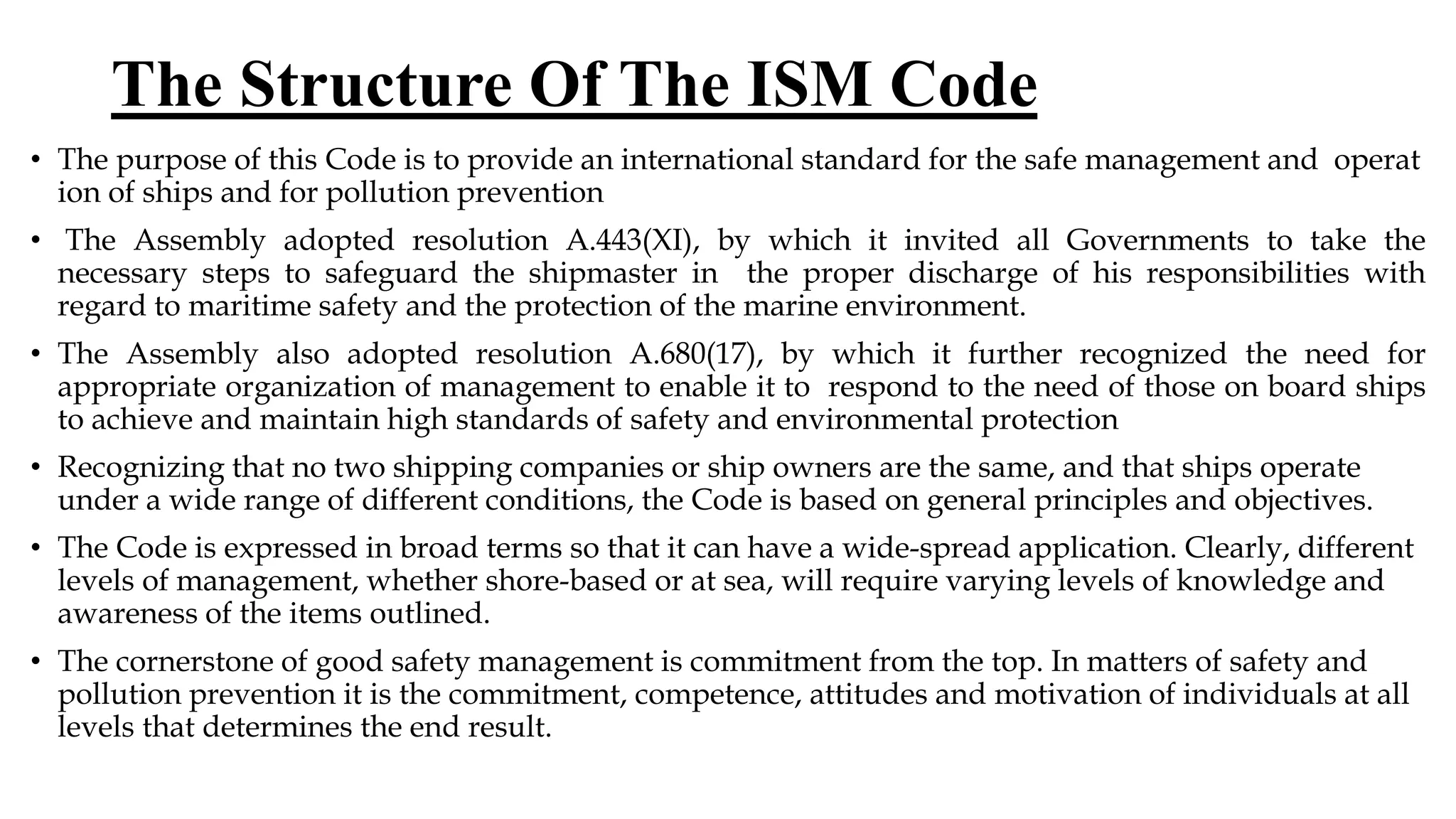 ISM CODE | PPTX