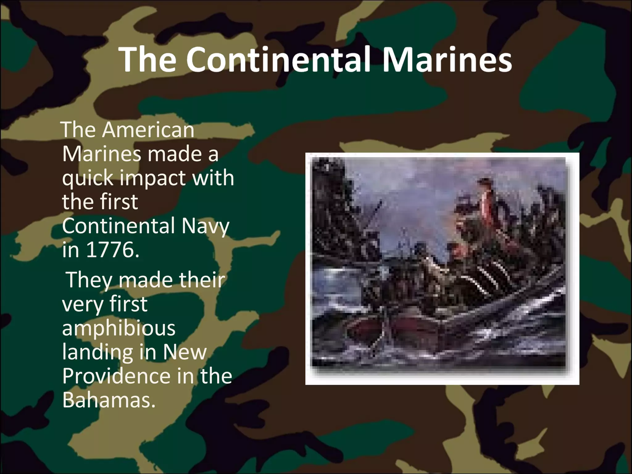 Marine Corps History | PPS