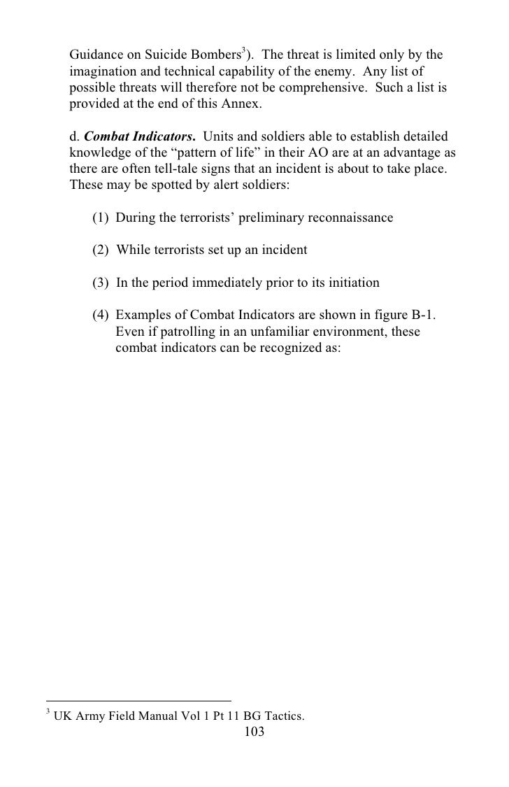 Marine Corps Small Unit Leaders Guide To Counterinsurgency
