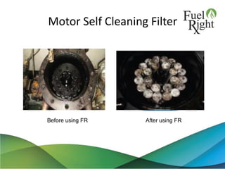 Motor Self Cleaning Filter
15
Before using FR After using FR
 