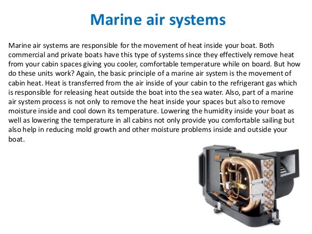 Marine air systems
