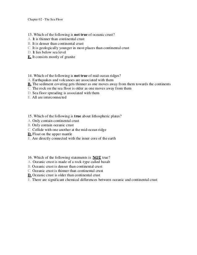 Marine biology 9th edition castro test bank