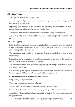 Alert Level Engine.pdf Marine electrical maintenance and troubleshooting - engine room ...