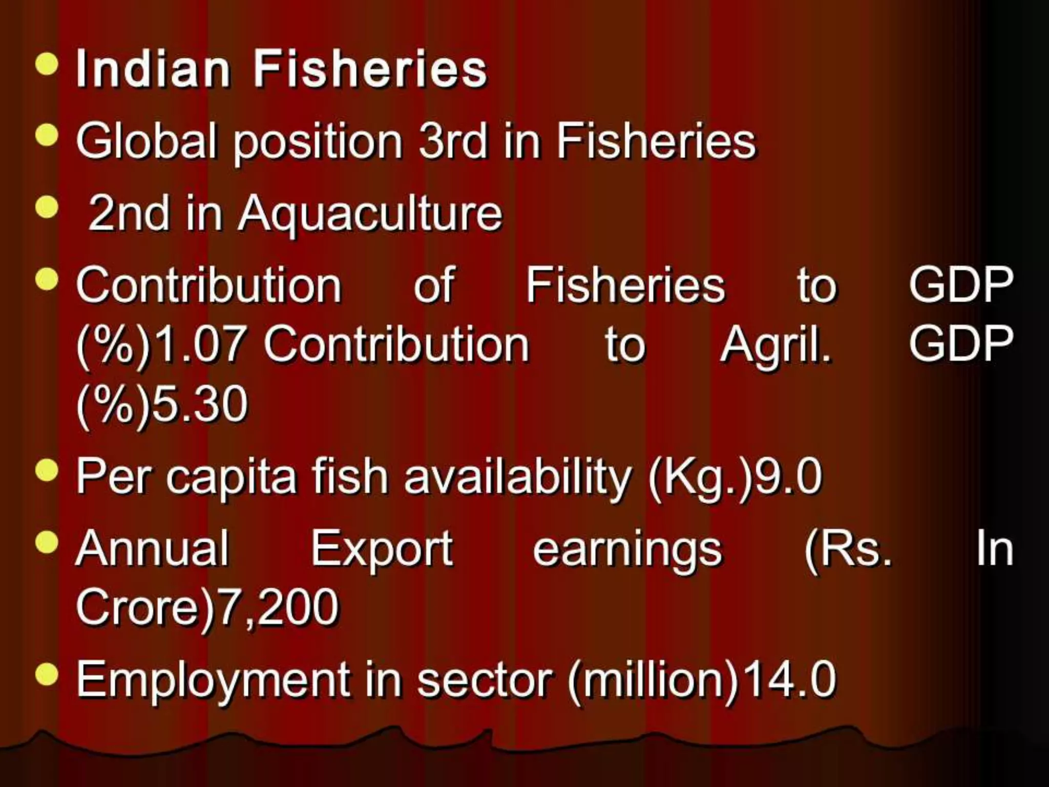 Overview of marine fisheries resources in india | PPT