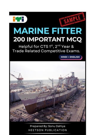 Marine Fitter Question Bank for ITI Theory Exam Paper | PDF