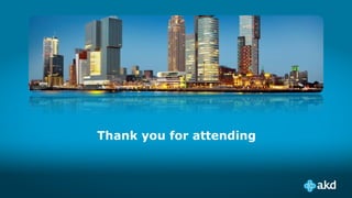 Thank you for attending
 