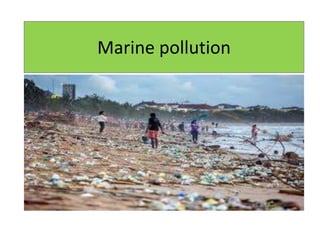Marine pollution
 