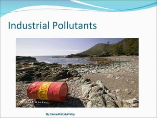 Industrial Pollutants By: Denise Rollock-Phillip 