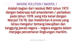 Marine polution annex v