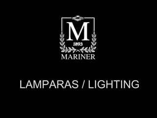 LAMPARAS / LIGHTING 