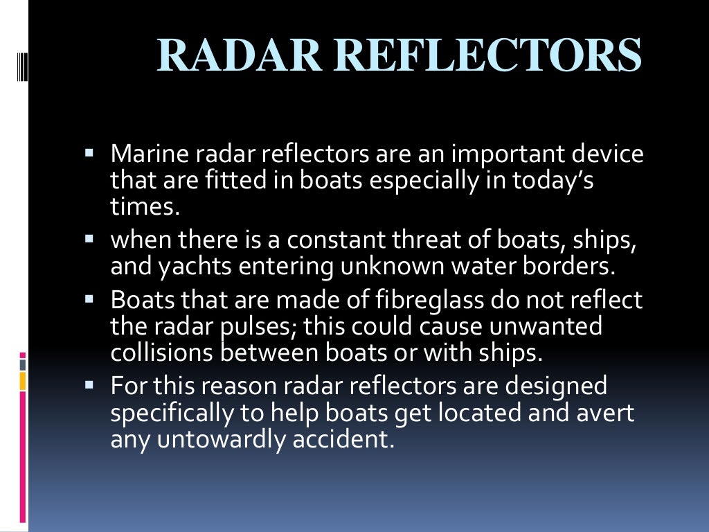Marine radar