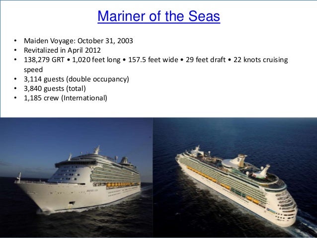 Mariner of the Seas Cruise Ship Information - Royal Caribbean Interna…