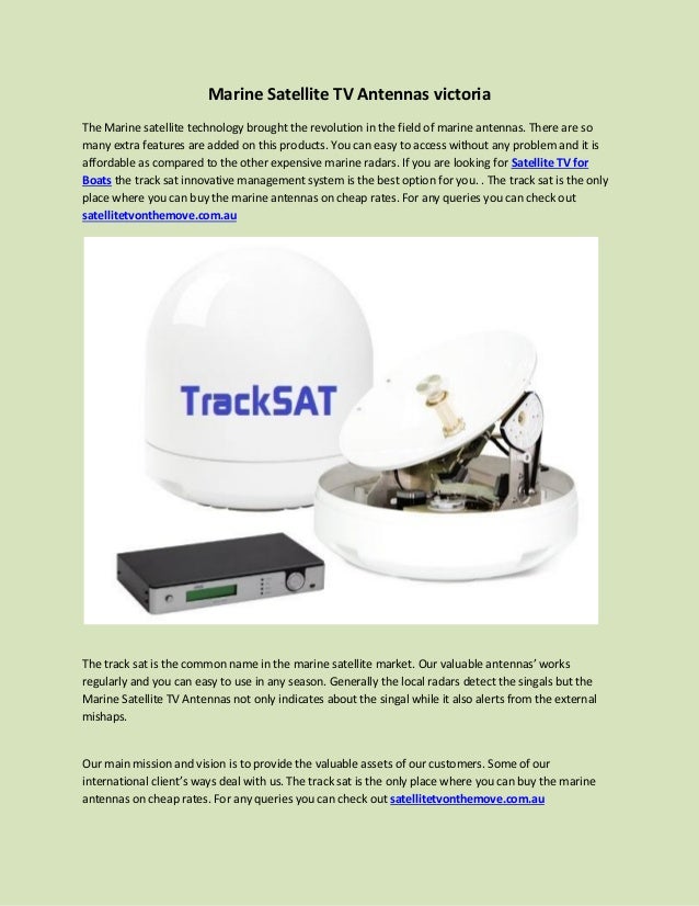 Marine satellite tv_antennas_victoria