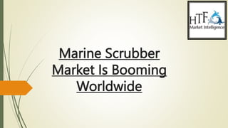 Marine Scrubber
Market Is Booming
Worldwide
 