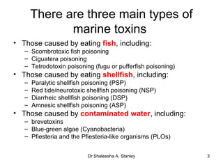 Marine toxins PPT