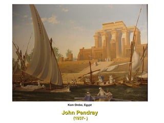 Kom Ombo, Egypt  John Pendray  (1937- ) 